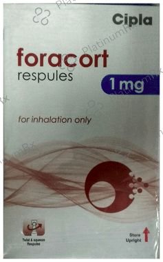 Foracort 20mcg/1mg Respules 5s