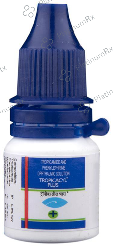 Tropicacyl Plus 5% Eye Solution 5ml