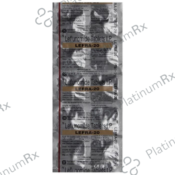 Lefra 20mg Tablet 10s