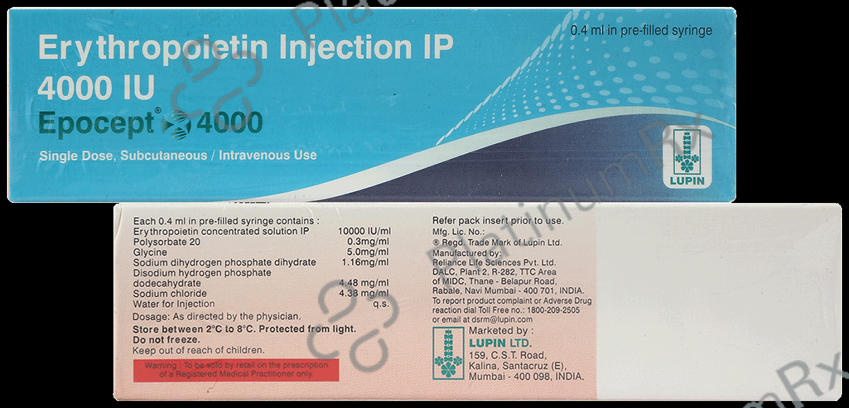 Epocept 4000IU Injection