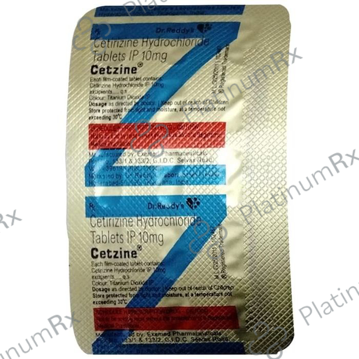 Cetzine 10mg Tablet 15s