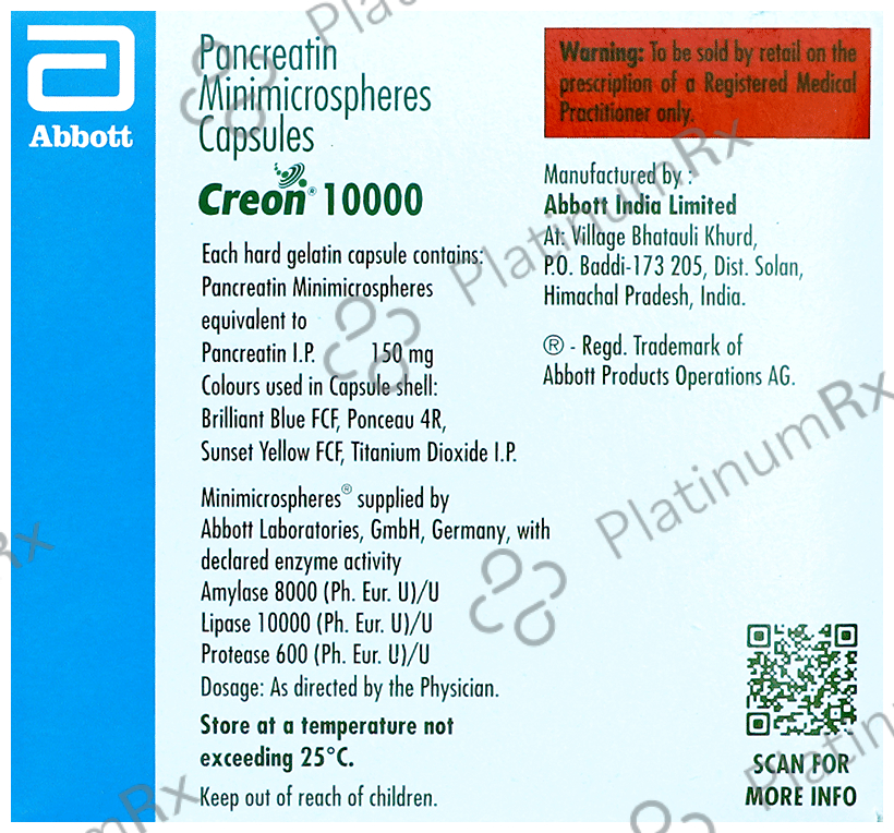 Creon 150mg Capsule 15s