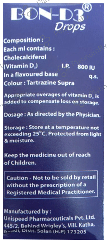 Bon-D3 Oral Drops