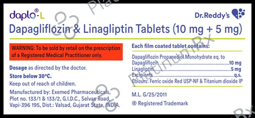 Daplo L 10/5mg Tablet 10s