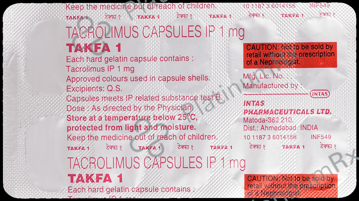 Takfa 1mg Capsule 10s