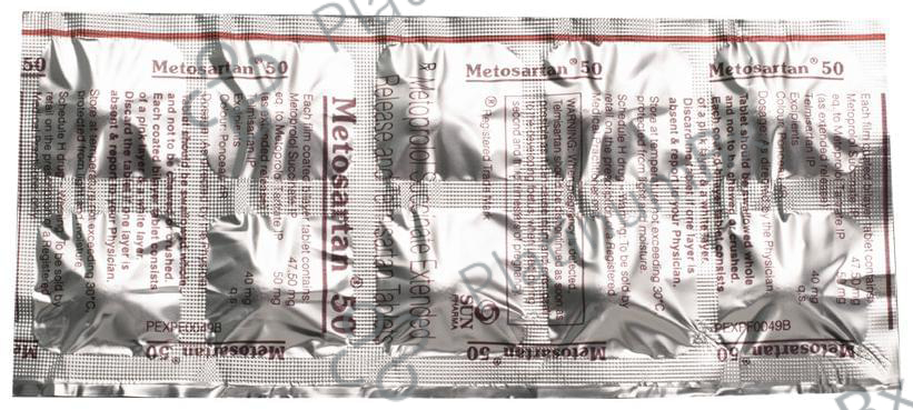 Metosartan 40/50mg Tablet ER 10s