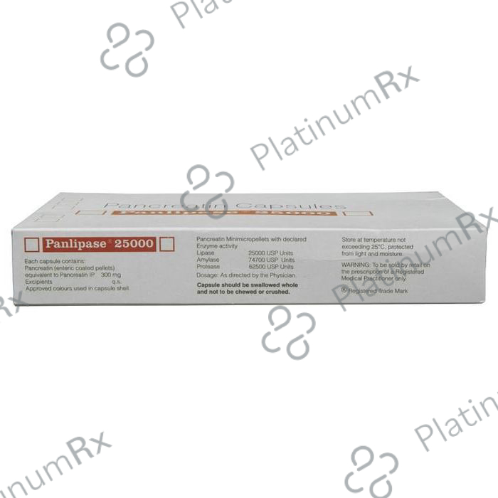 Panlipase 25000 Capsule 10s