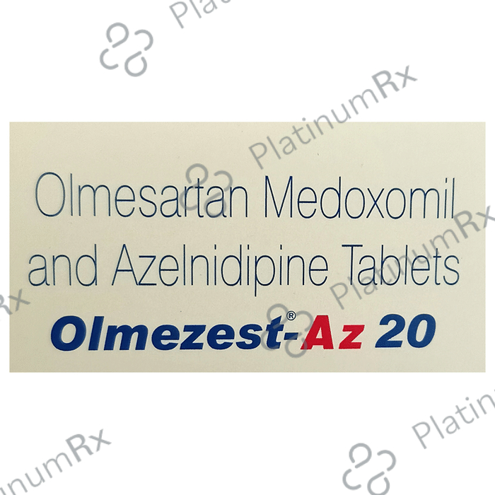 Olmezest AZ 20/8mg Tablet 10s
