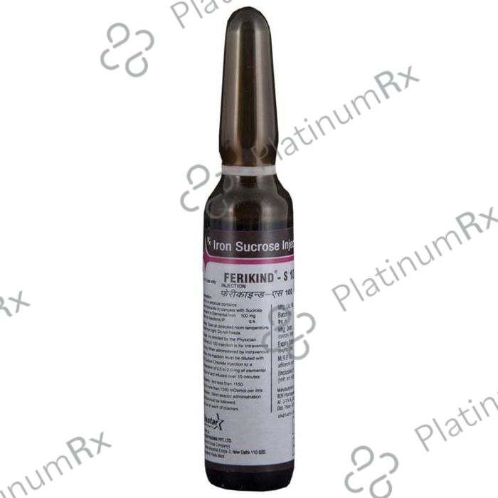 Ferikind S 100mg Injection 5ml