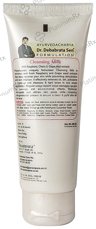 Parampara Ayurved Cleansing Milk