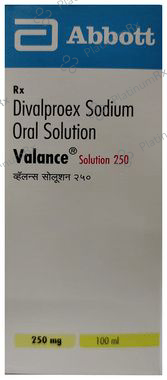 Valance 250mg Oral Solution 100ml