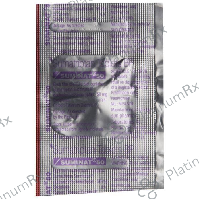 Suminat 50mg Tablet 1s