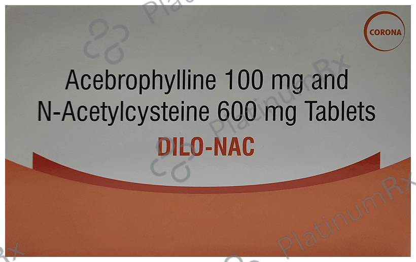Dilo Nac 100/600mg Tablet 10s