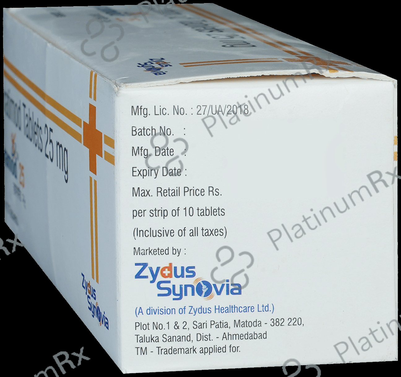 Zyramod 25mg Tablet 10s