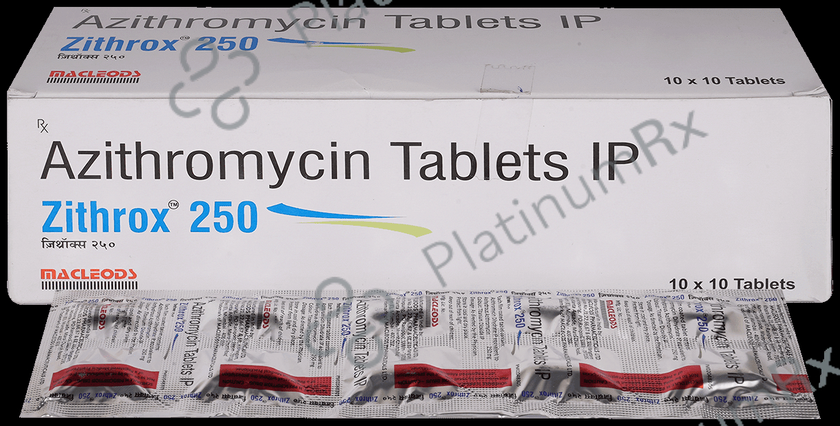 Zithrox 250mg Tablet 10s