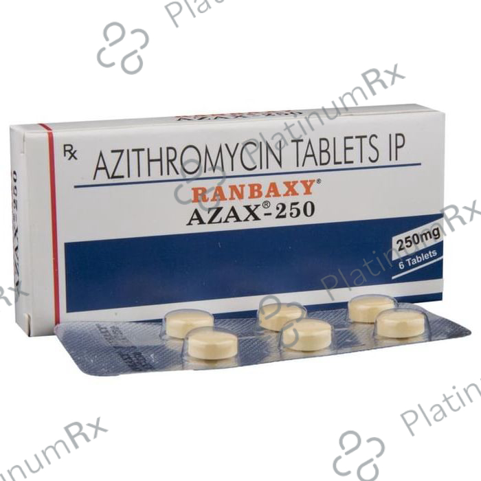 Azax 250mg Tablet 6s