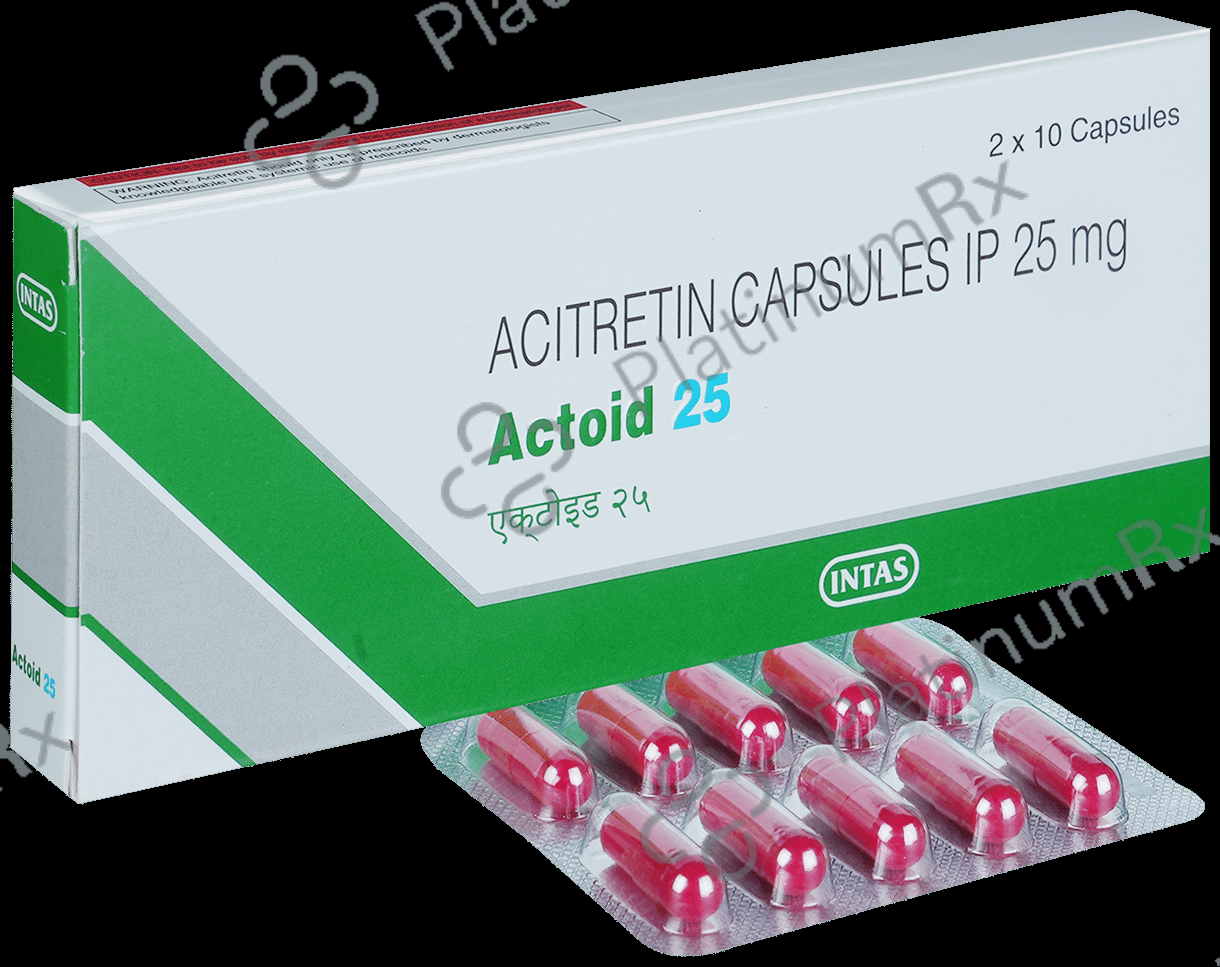 Actoid 25mg Capsule 10s