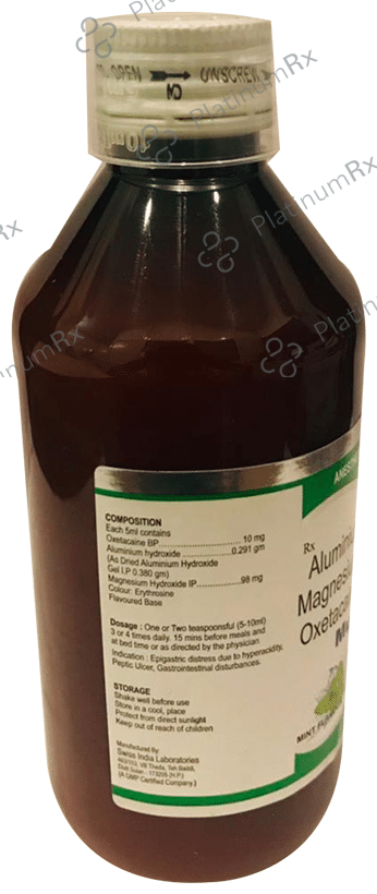 Mucopro Oral Suspension Mint Sugar Free