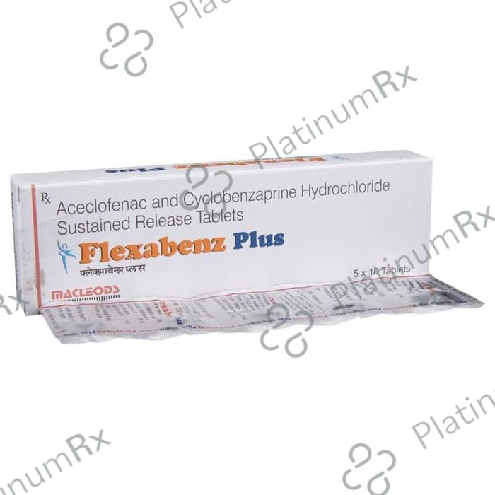 Flexabenz Plus 200/15mg Tablet SR 10s