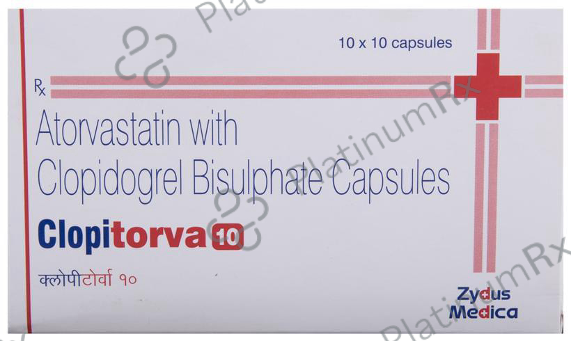 Clopitorva 10 Capsule 10 Capsule