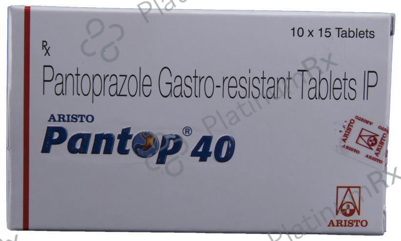 Pantop 40mg Tablet 15s
