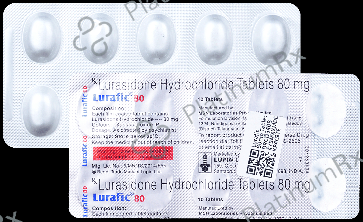 Lurafic 80mg Tablet