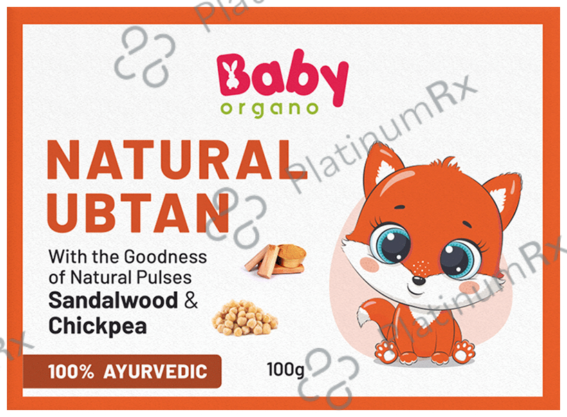 Baby Organo Natural Ubtan Sandalwood & Chickpea