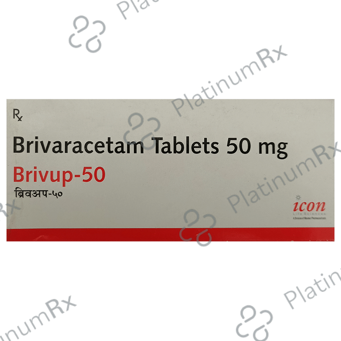Brivup 50mg Tablet 10s