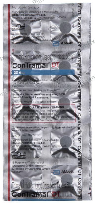 Contramal DT 50mg Tablet
