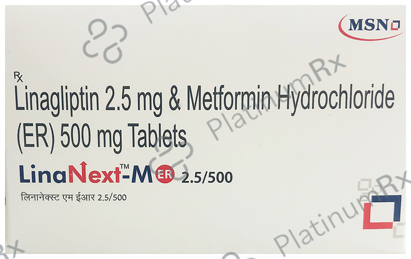 Linanext M ER 2.5/500mg Tablet 10s