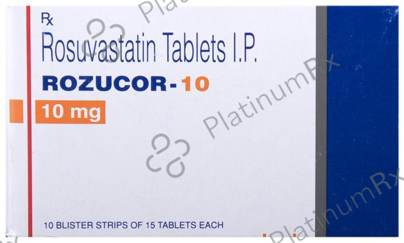 Rozucor 10mg Tablet 15s