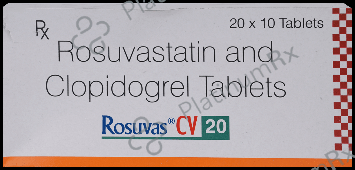Rosuvas CV 20/75mg Tablet 10s