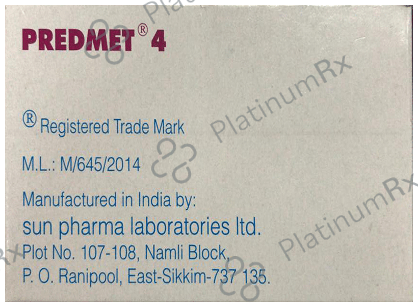 Predmet 4mg Tablet 15s