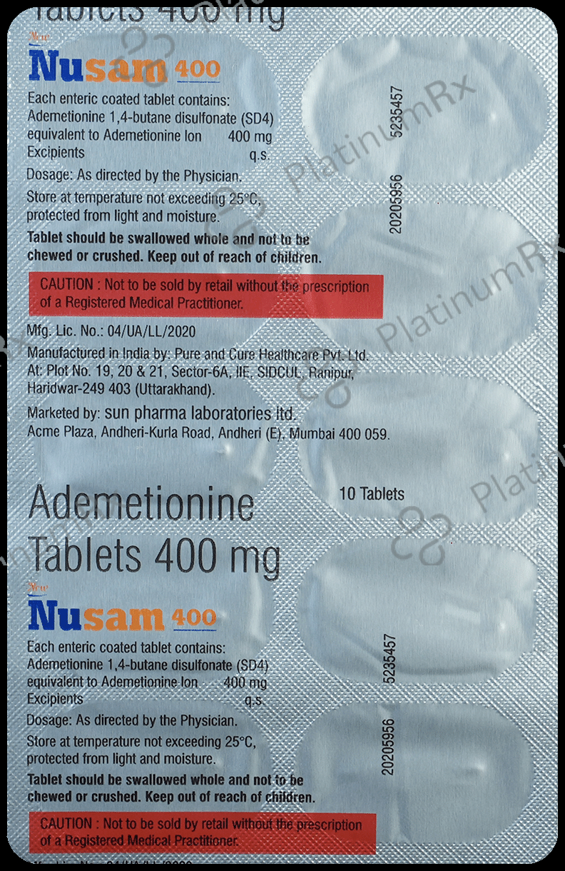 New Nusam 400 Tablet