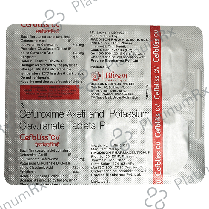Cefbliss CV Tablet