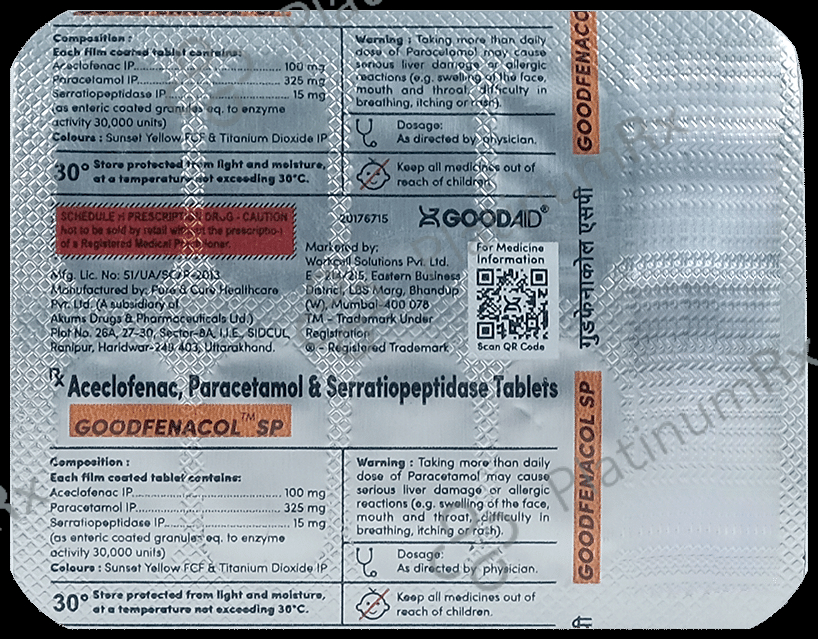 Goodfenacol SP Tablet