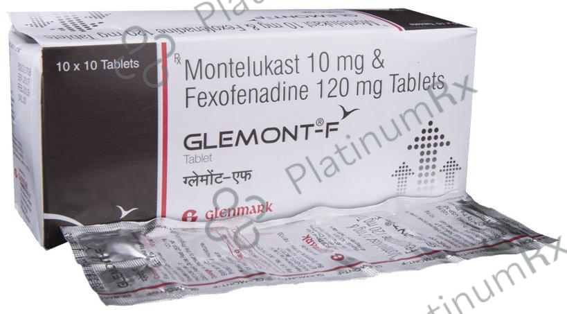 Glemont F 120/10mg Tablet 10s