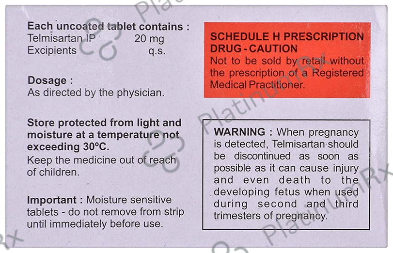 Tellzy 20mg Tablet 15s