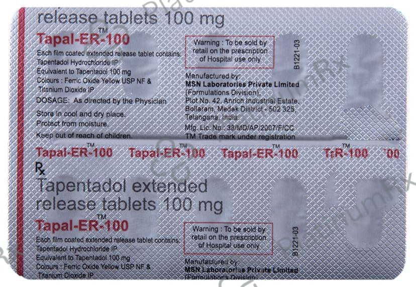 Tapal-ER 100 Tablet
