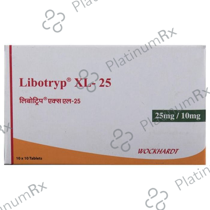 Libotryp DS 25 mg/10 mg Tablet