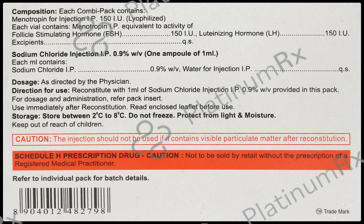 Diva Hmg 150i.u Injection