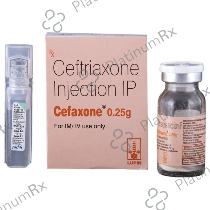 Cefaxone 0.25g Injection