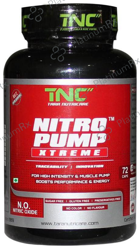 Tara Nutricare Nitro Pump Xtreme Capsule