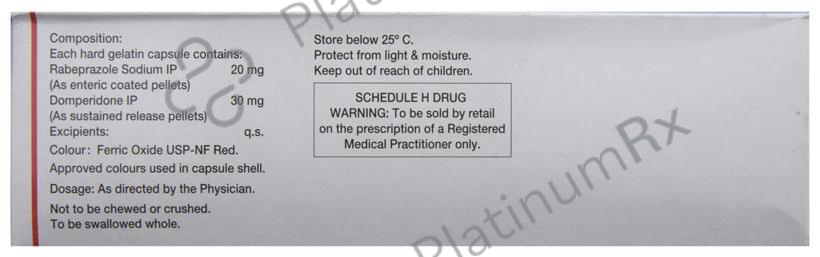 Rabezol DSR 30/40mg Capsule 10s