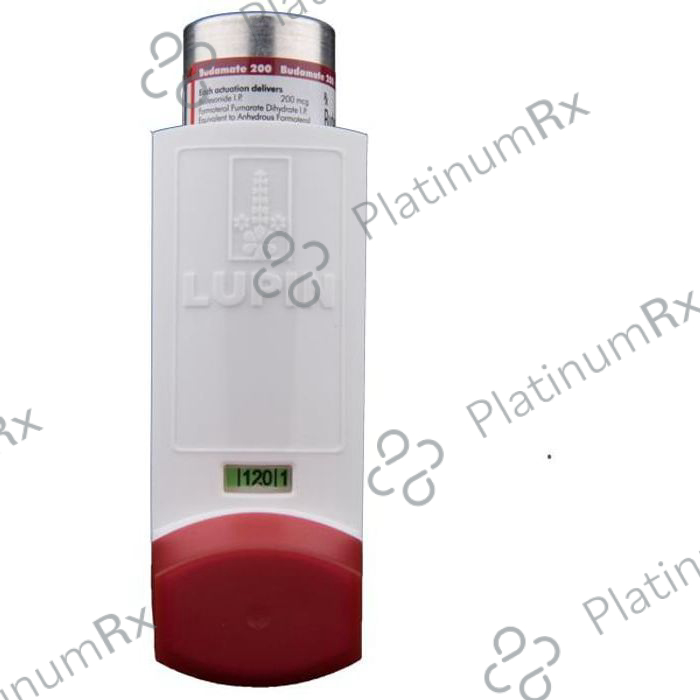 Budamate 6/200mcg Transhaler 120MDI