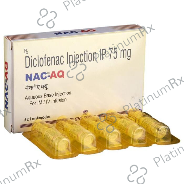 NAC AQ 75mg Injection 1ml