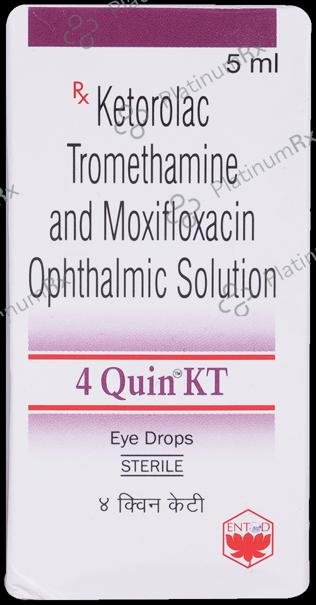 4 Quin KT Eye Drop 5ml