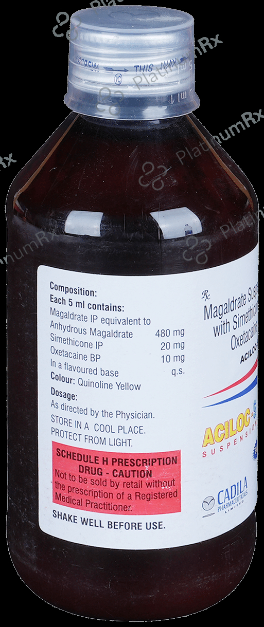 Aciloc S Suspension Sugar Free 200ml