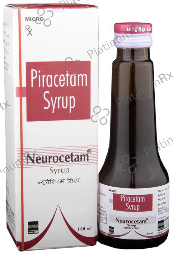 Neurocetam 500mg Syrup 100ml
