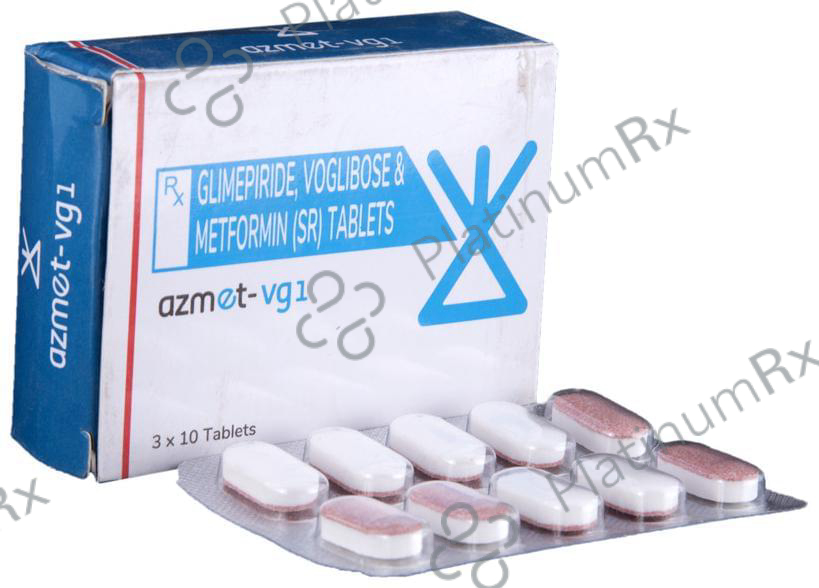 Azmet-VG 1 Tablet SR